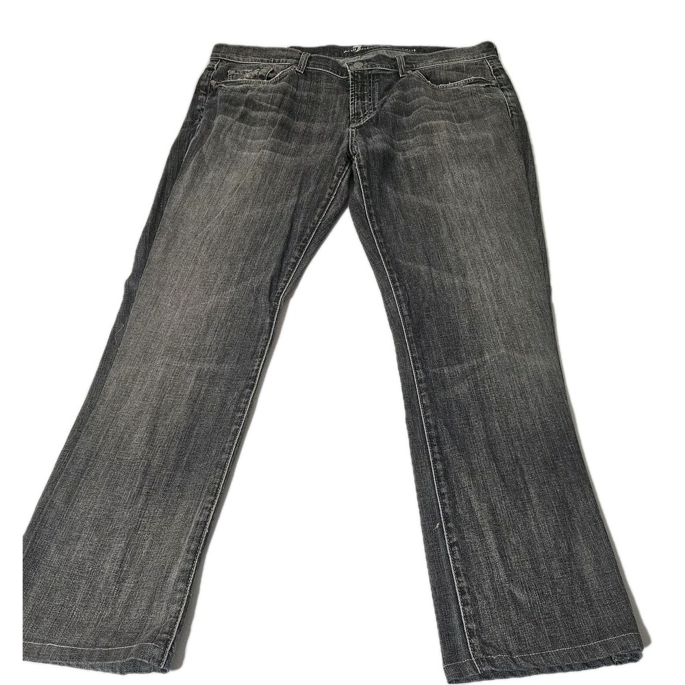7 for all Mankind Bootcut Men's Jeans Sz 38x29 Faded Black